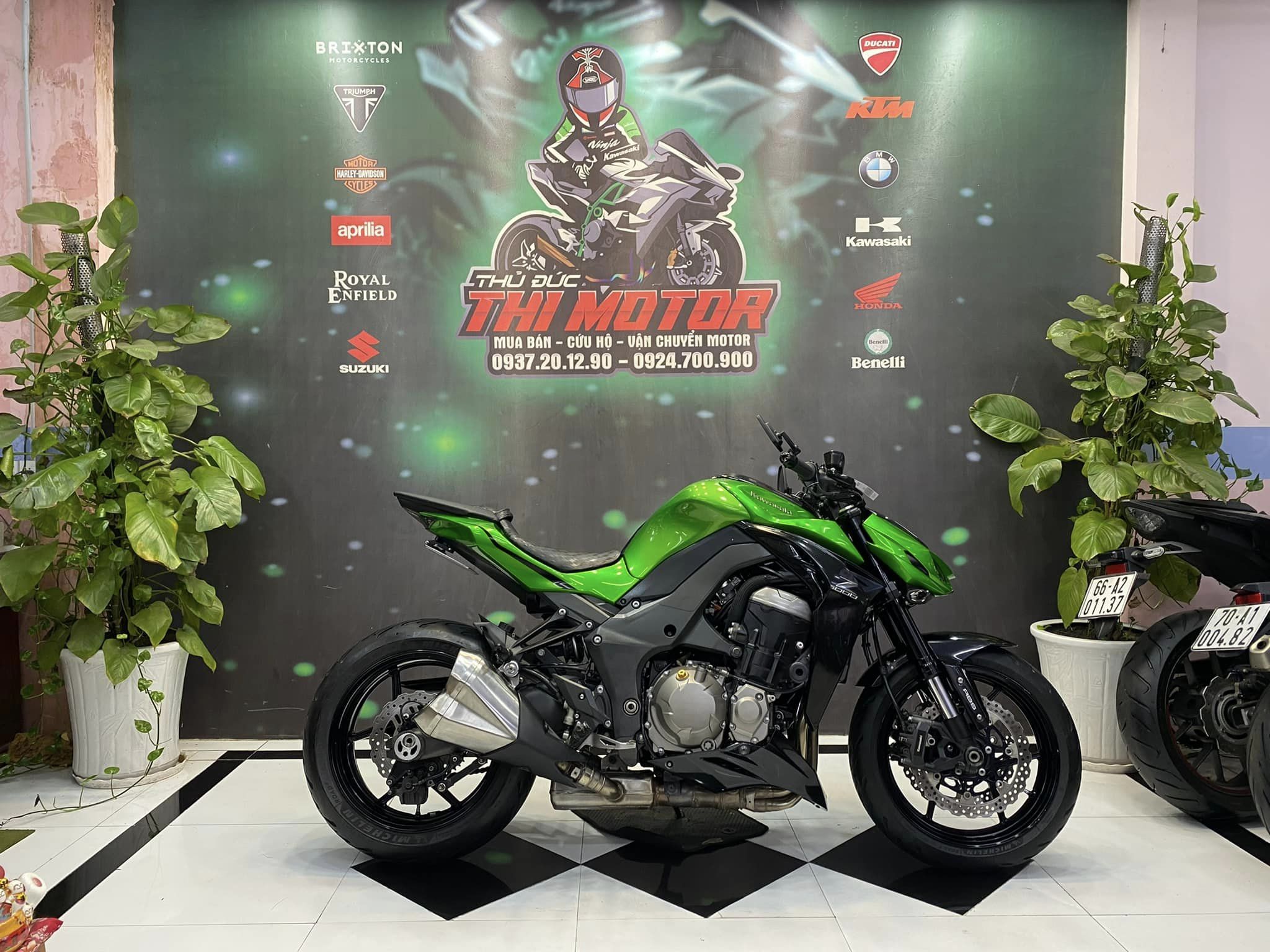 KAWASAKI Z1000 THẦN IDOL THI MOTO THỦ ĐỨC